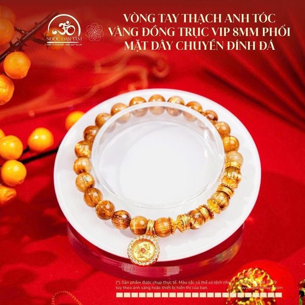 thạch anh tóc vàng