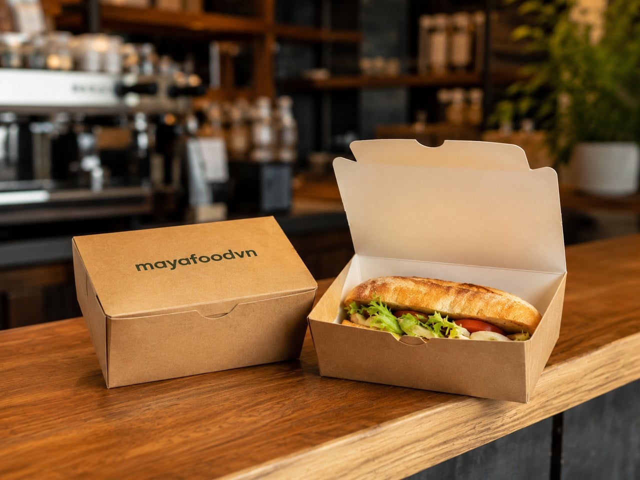 Hộp Đựng Thức Ăn Cho Quán F&B: Chọn Hộp Giấy, Nhựa & In Logo (2026)