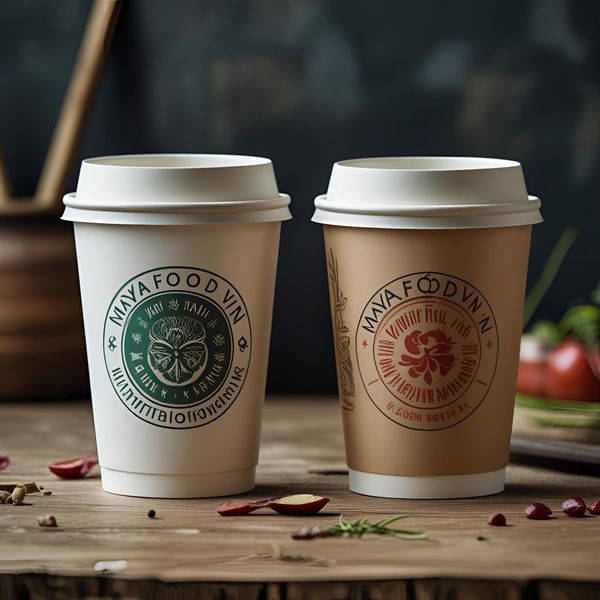 so sánh giữa cốc giấy thường và mẫu cốc thiết kế độc quyền giữ chân khách trung thành