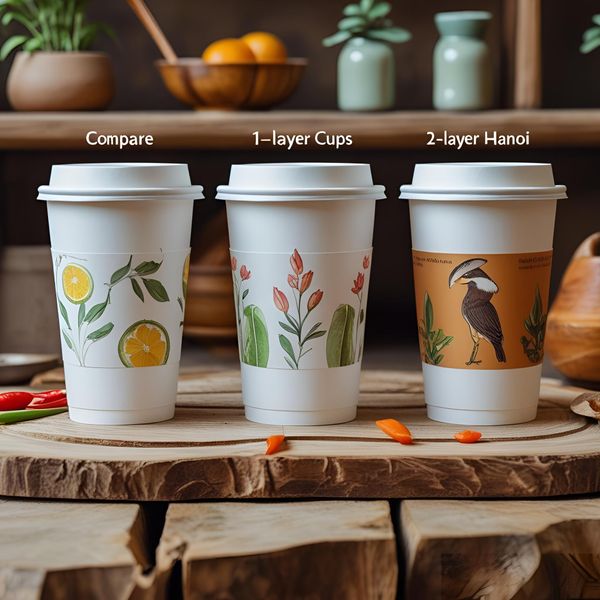 cốc giấy an toàn sức khỏe làm từ giấy nguyên sinh đạt chuẩn thực phẩm