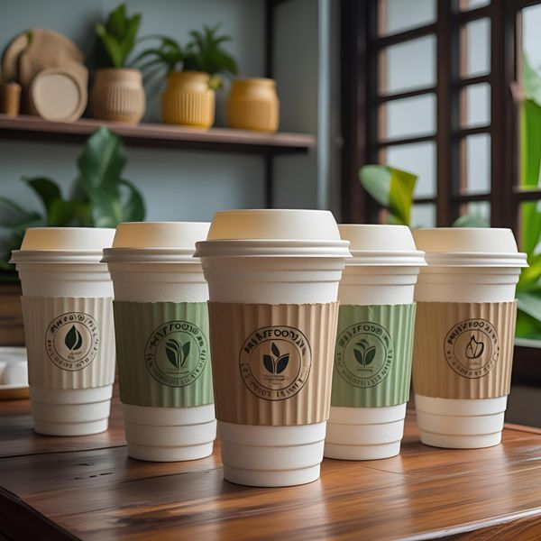 Mayafoodvn in cốc giấy đẹp chuẩn logo cho thương hiệu F&B