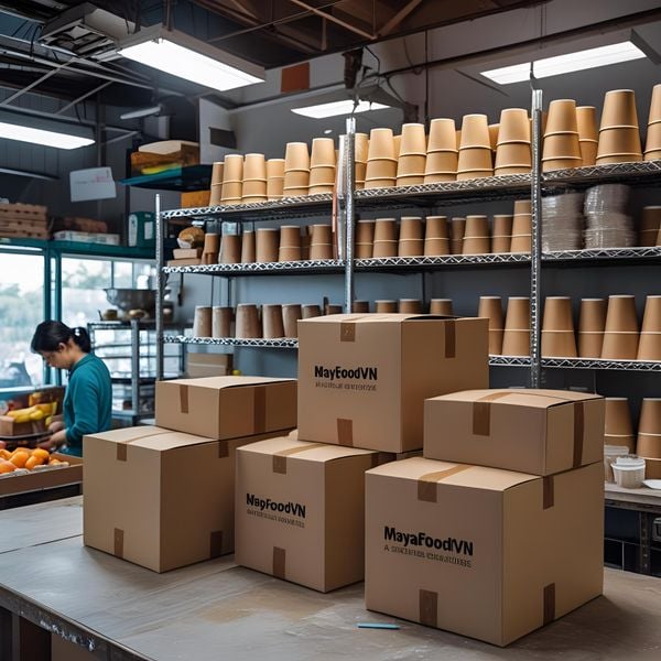 Mayafoodvn cung cấp cốc giấy có sẵn giao nhanh trong 24-48h