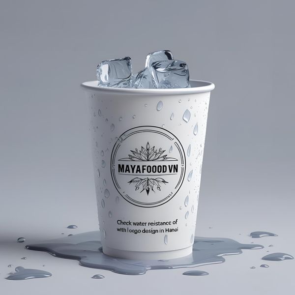 cốc giấy giá rẻ bị chảy khi đựng đá gây trải nghiệm xấu cho khách hàng
