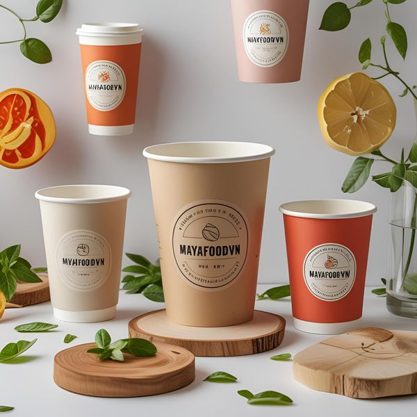 các mẫu cốc giấy in logo chất lượng cao từ Mayafoodvn giúp thương hiệu giữ chân khách trung thành
