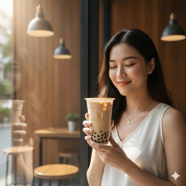 cảm nhận khách hàng, sản phẩm, bao bì, ly giấy, F&B