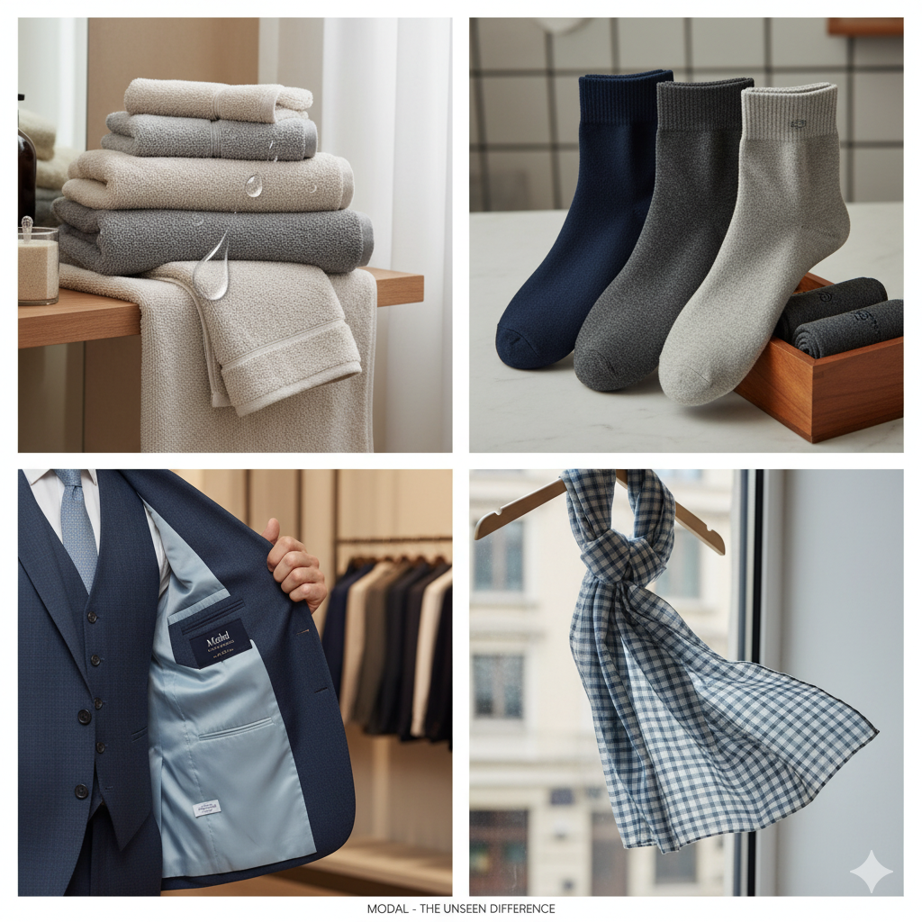 Vải Modal là gì? Ứng dụng độc đáo của vải Modal