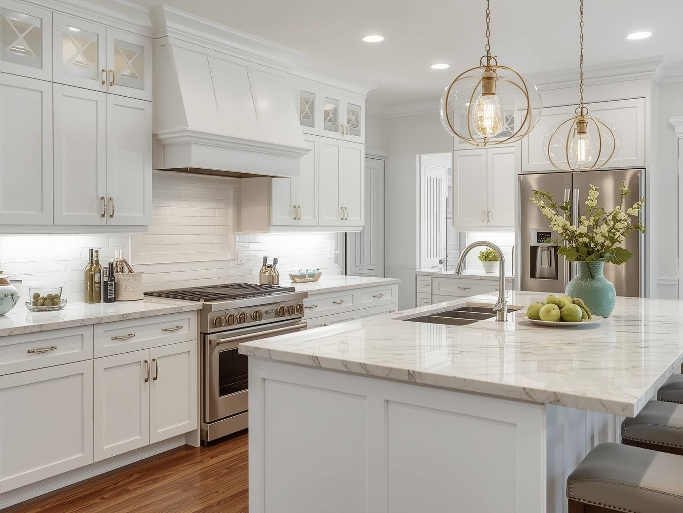 White Shaker Cabinets
