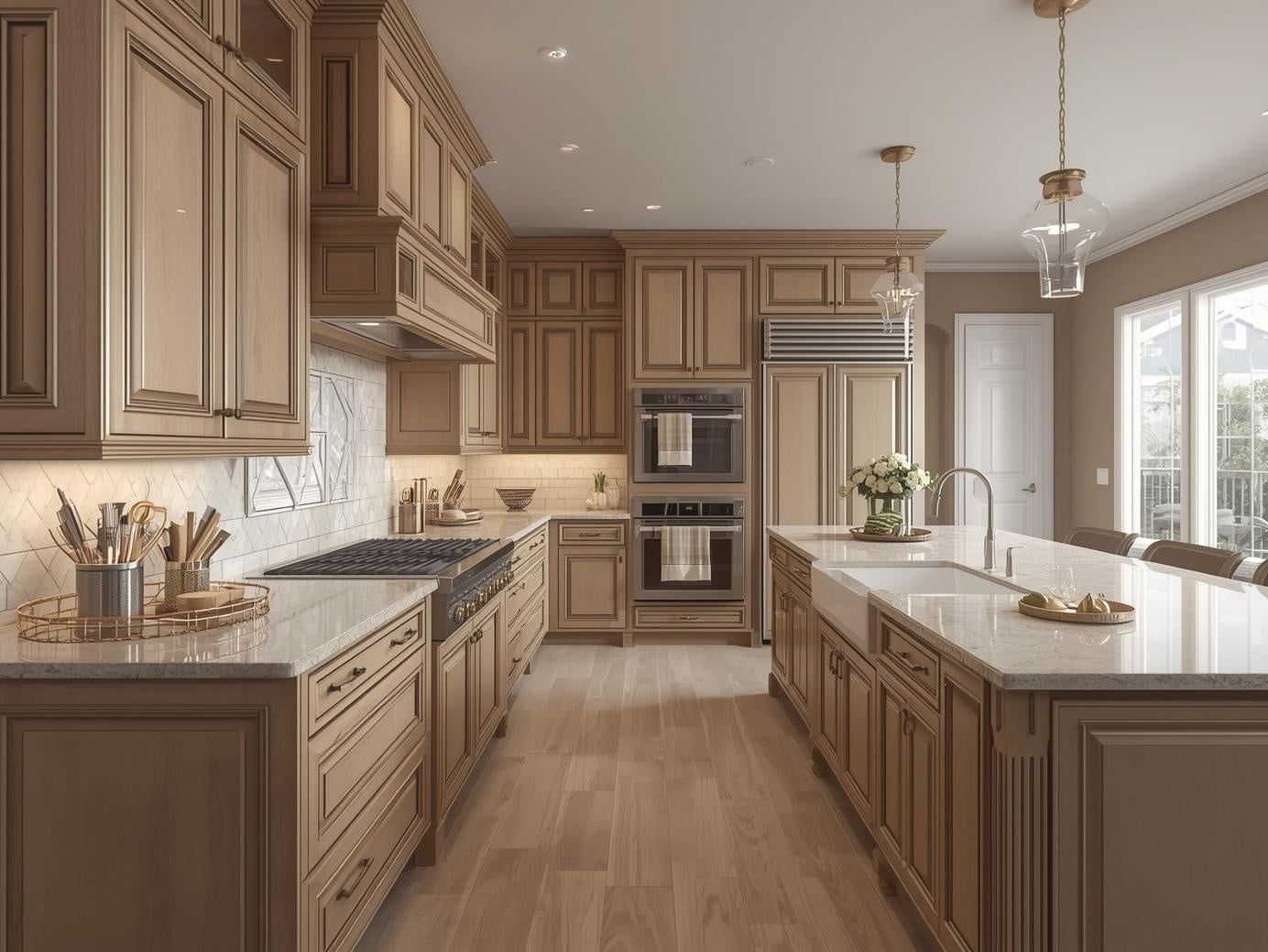 raised-panel-cabinets