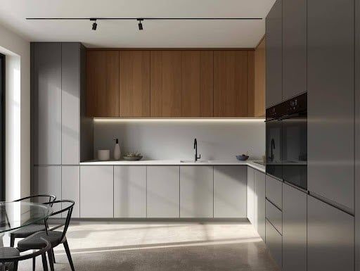 frameless-kitchen-cabinets-modern-apartment.