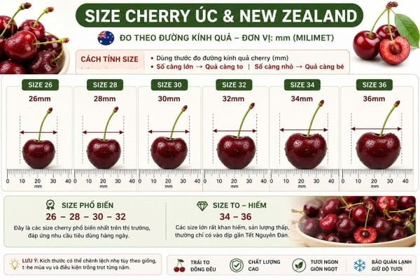Thước đo size Cherry