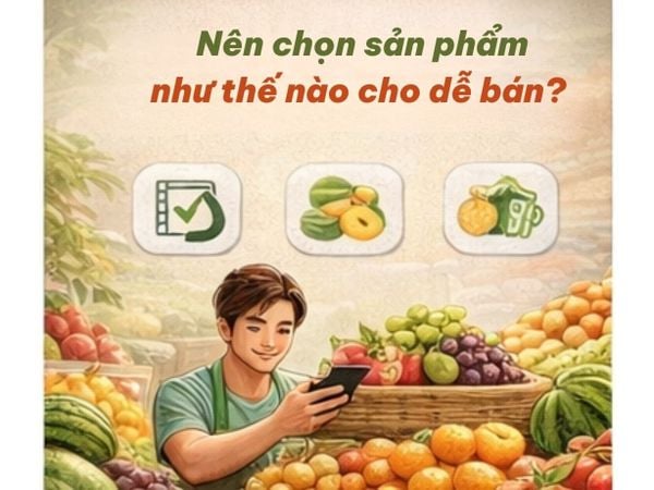 trai cây nào dễ bán