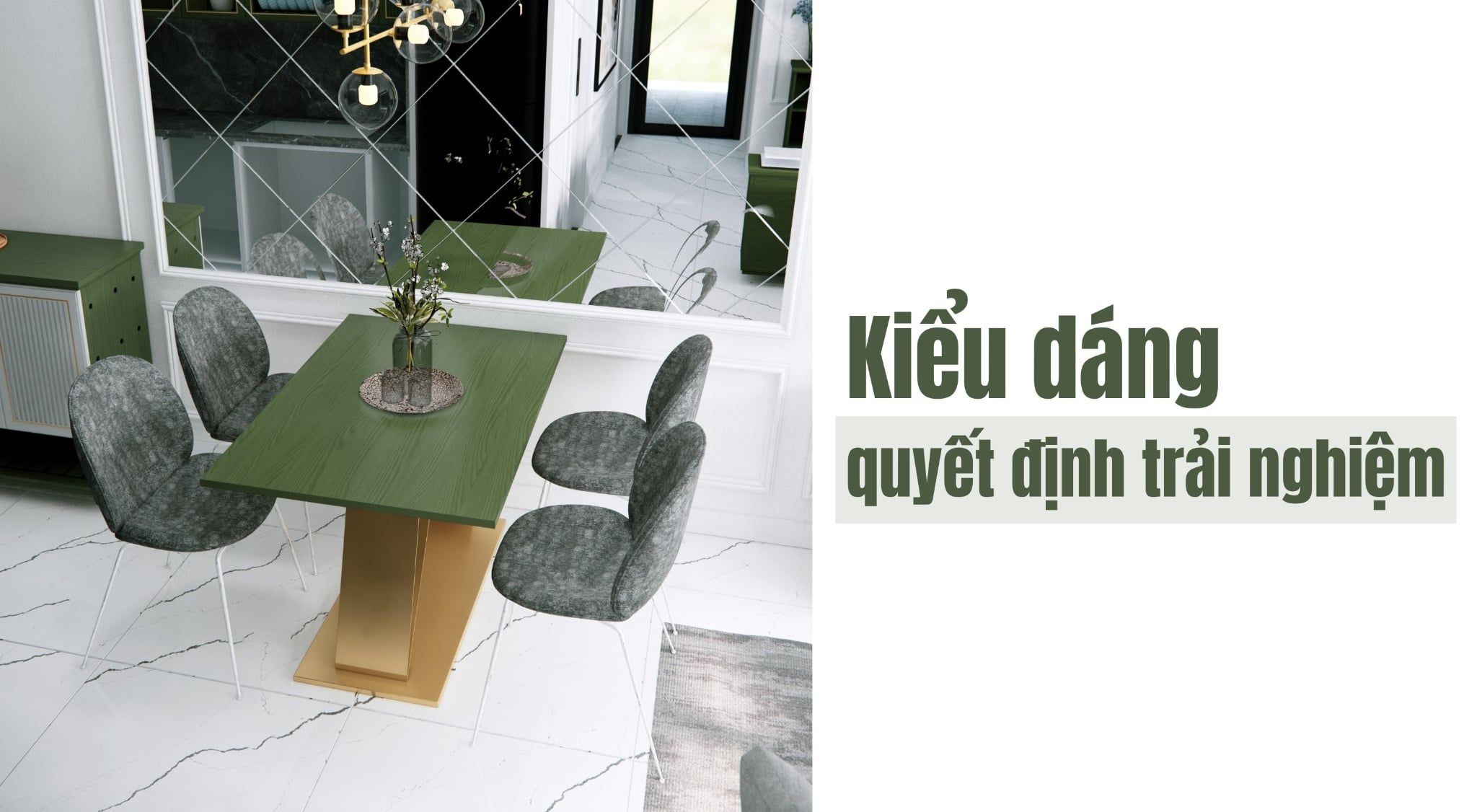 Các loại bàn ghế ăn đẹp và phổ biến