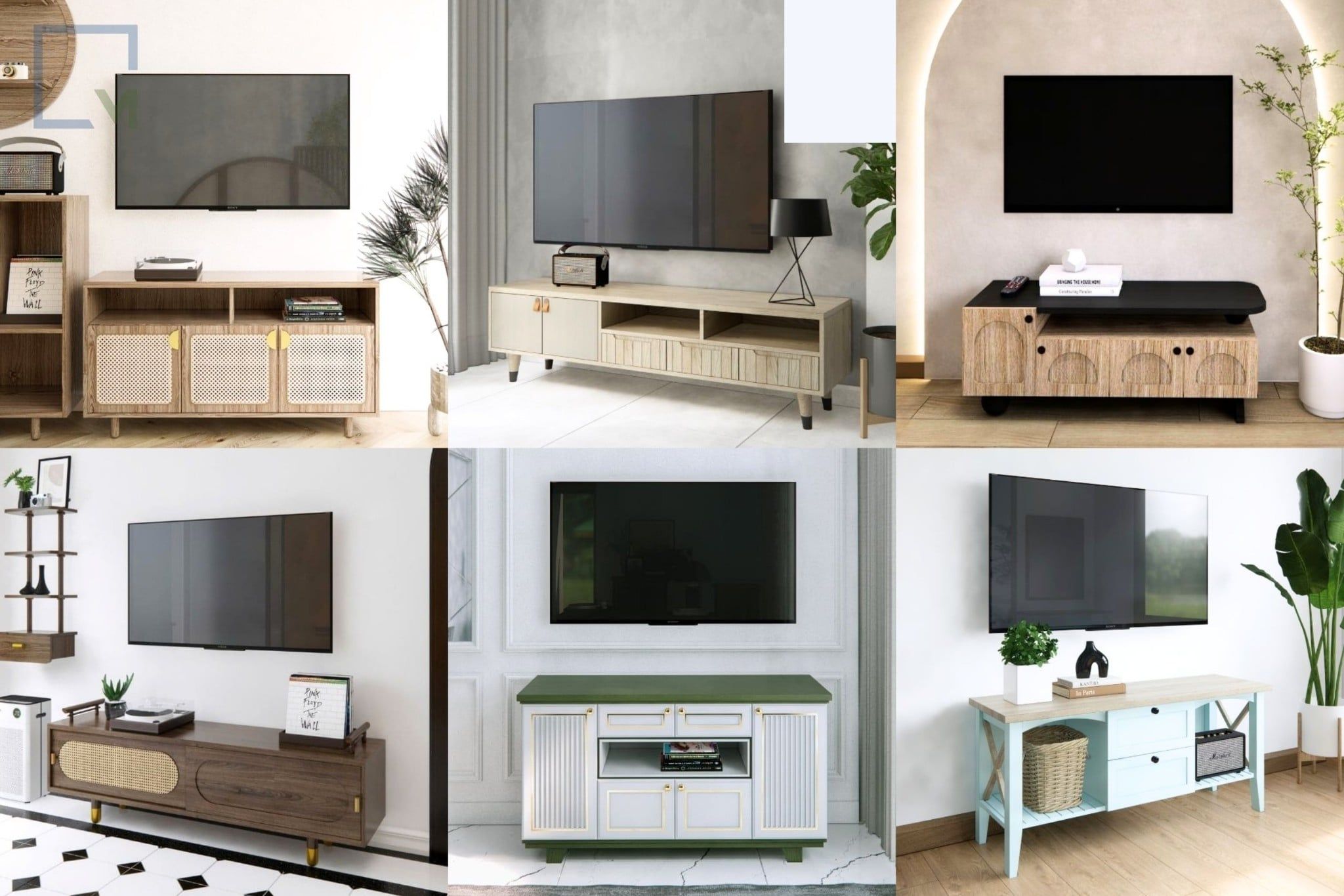 Kích Thước Kệ Tivi Chuẩn