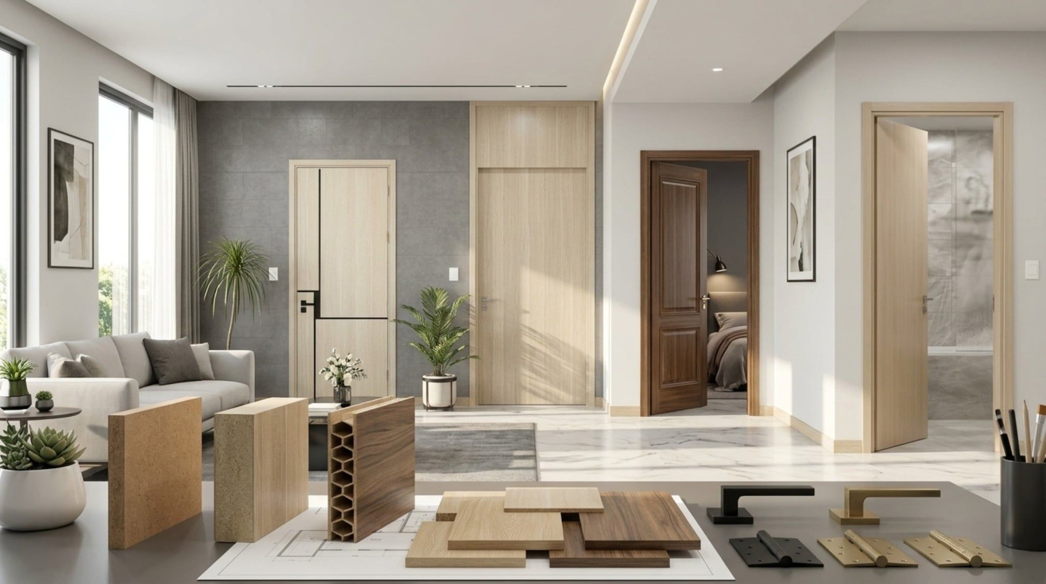 Cách Chọn Cửa Gỗ Công Nghiệp Phù Hợp