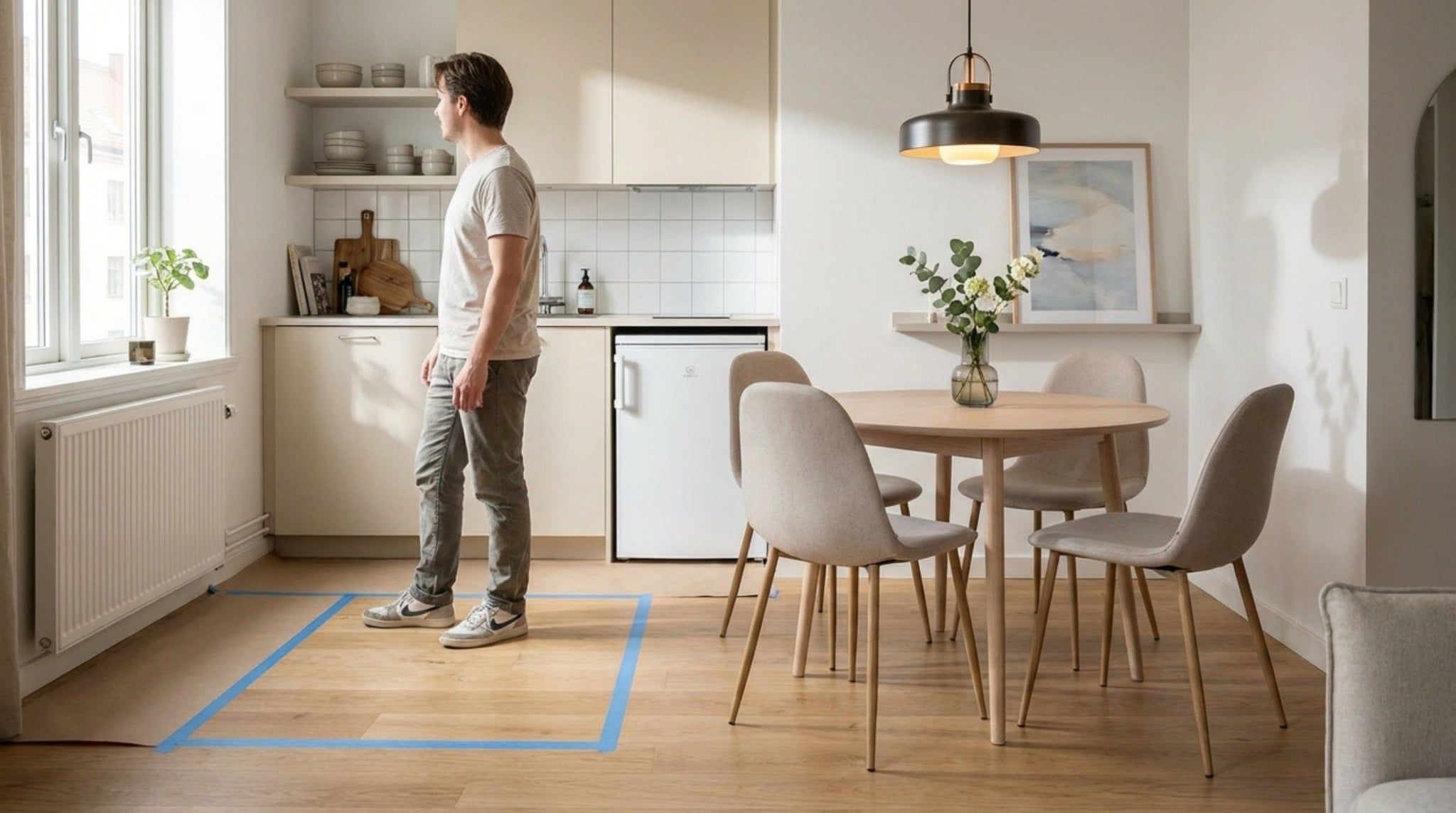 Bàn Ăn Cho Bếp Nhỏ Dưới 10m2 Gọn Đẹp Tiện Lợi