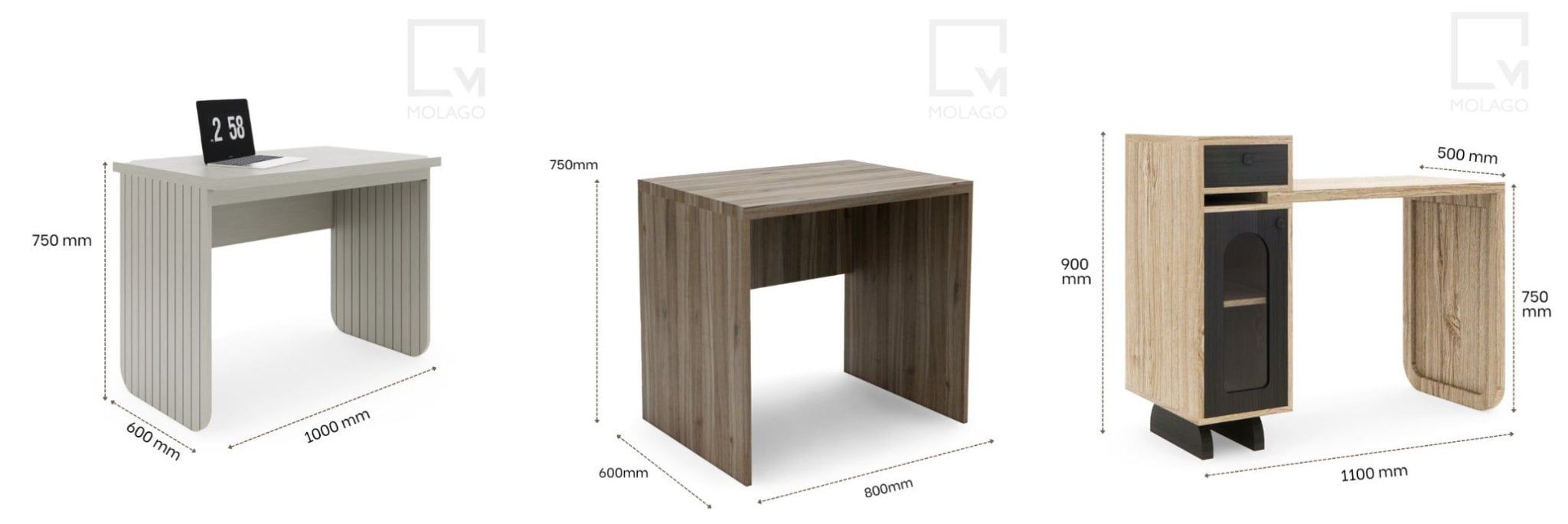 Kích Thước Bàn Làm Việc Tiêu Chuẩn Phù Hợp