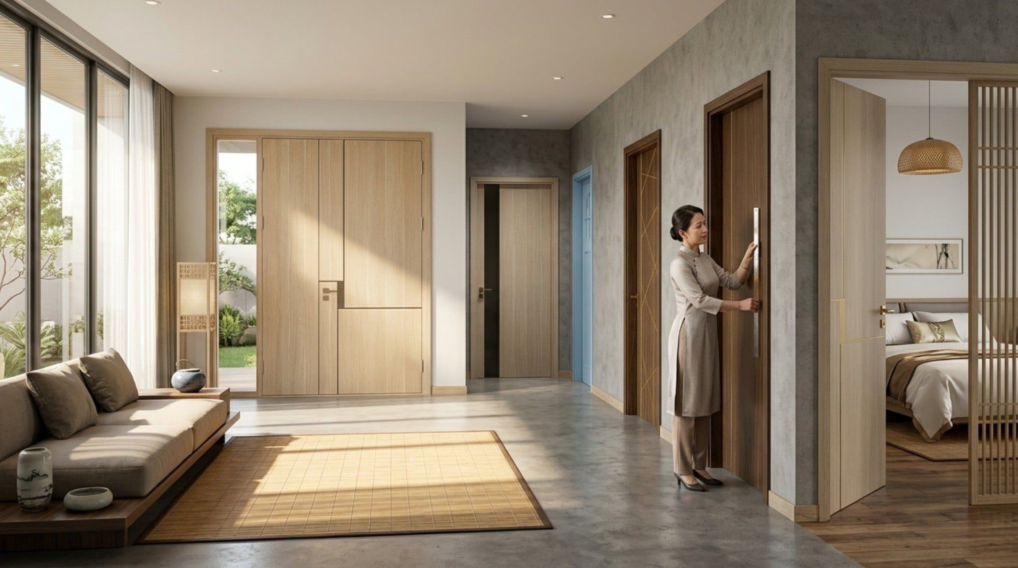 Kích Thước Cửa Gỗ Công Nghiệp Tiêu Chuẩn