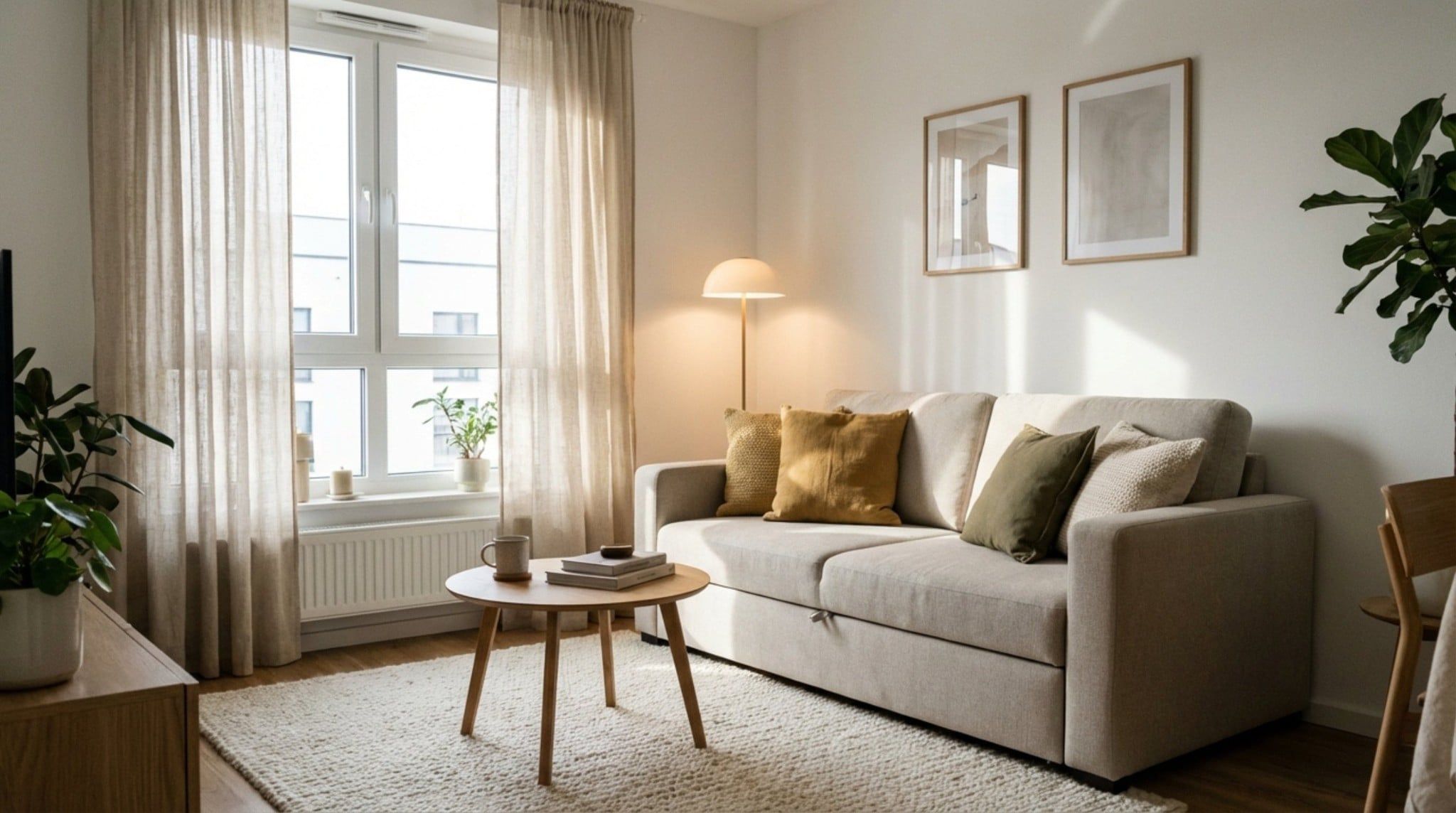 Sofa Phòng Khách Nhỏ: Giải Pháp Gọn Gàng Và Tối Ưu Diện Tích