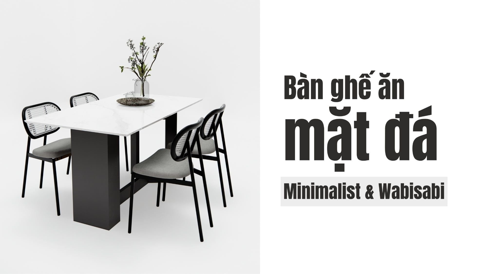 Chất liệu bàn ghế ăn được ưa chuộng hiện nay