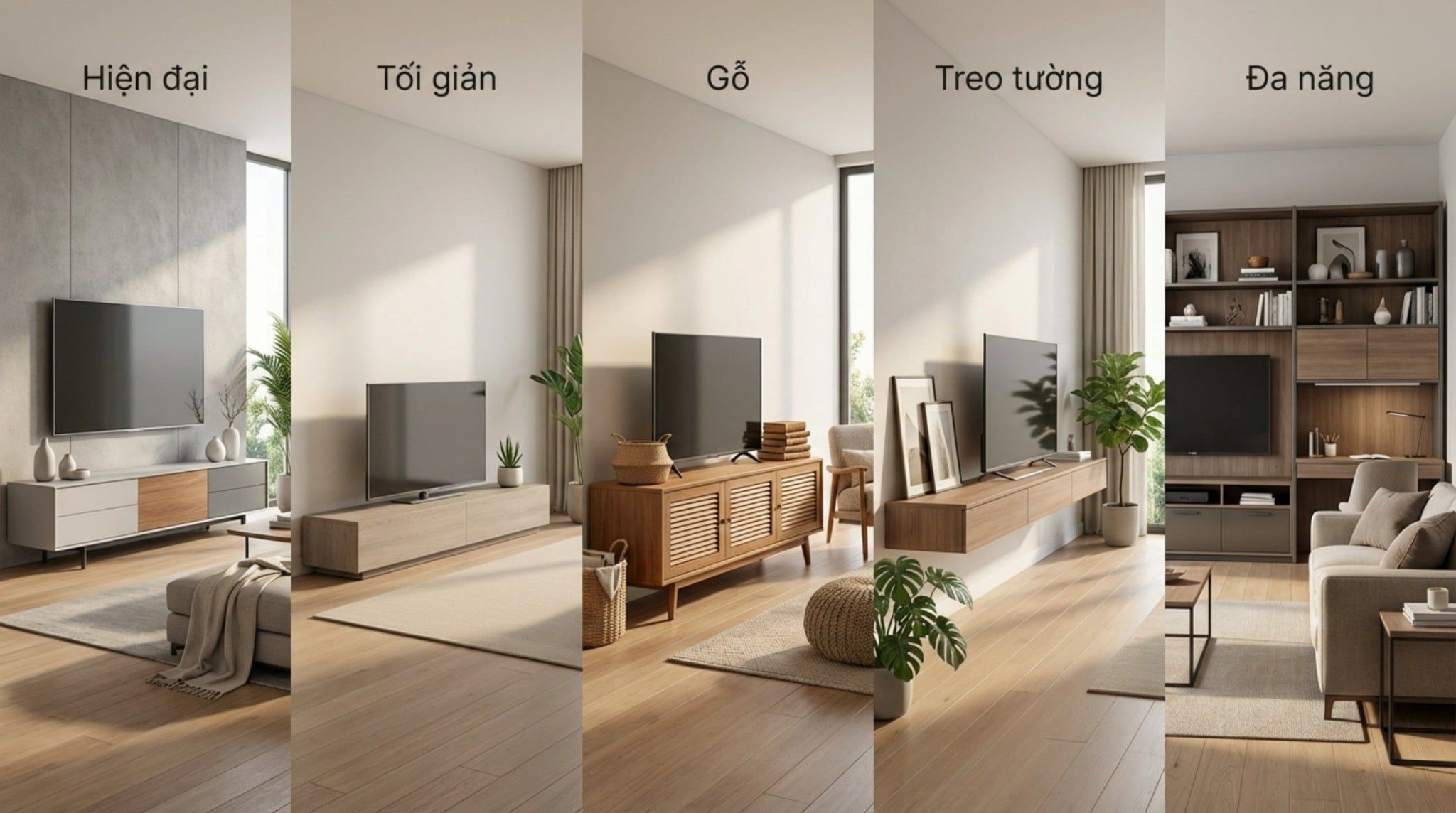 Mẫu Kệ Tivi Đẹp Hiện Đại
