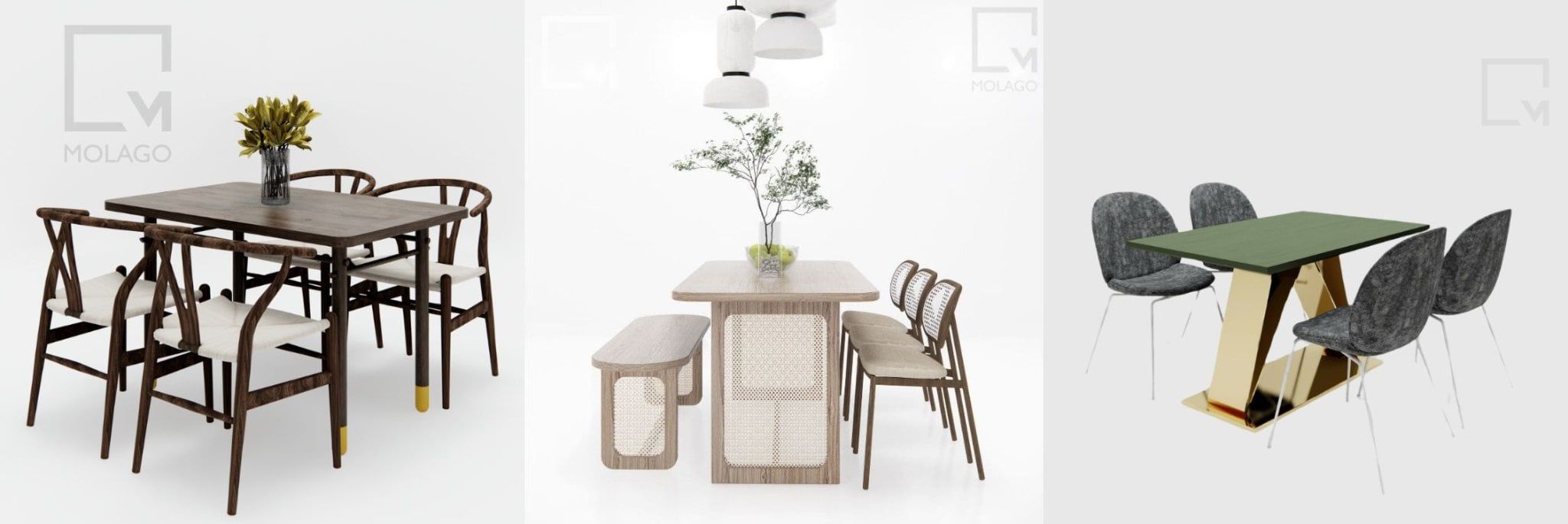 Kích Thước Bàn Ghế Ăn Tiêu Chuẩn Cho Gia Đình