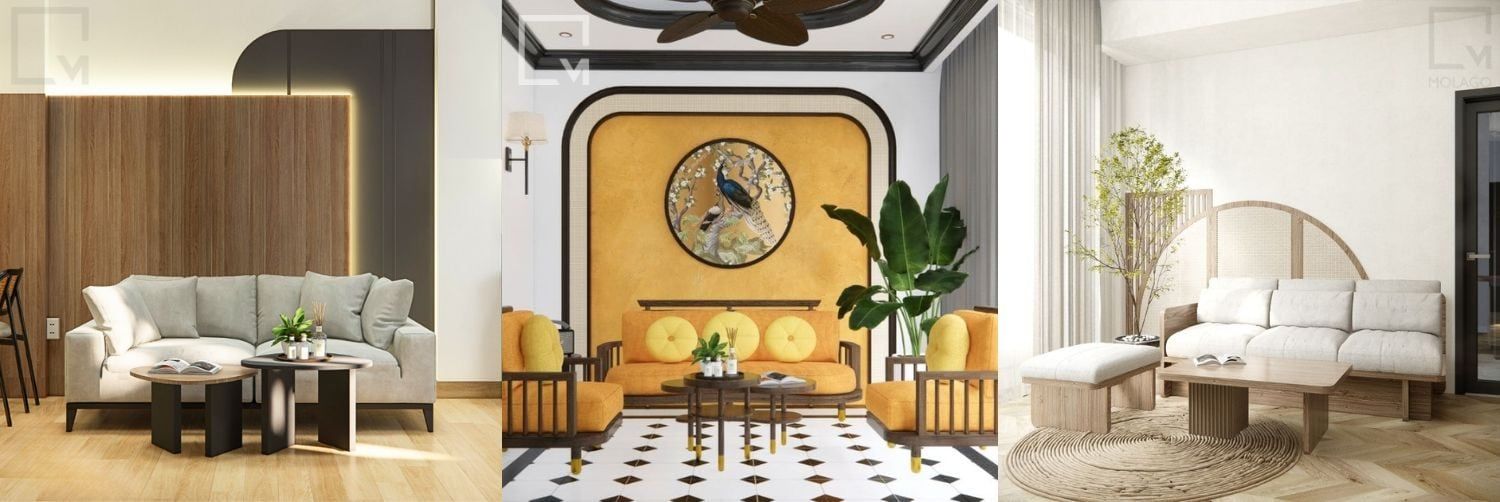 Ghế Sofa Phòng Khách Sang Trọng Cho Không Gian Sống