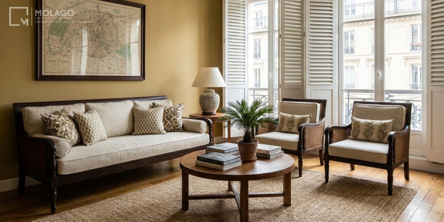 Ghế Sofa Phòng Khách Sang Trọng Cho Không Gian Sống