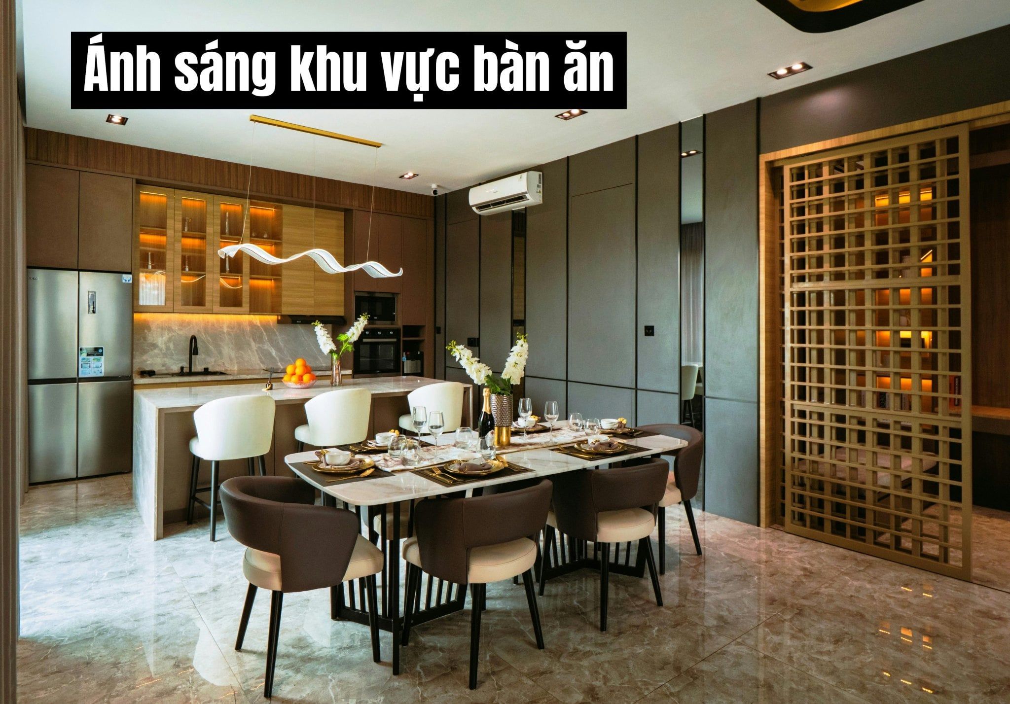 Cách bố trí bàn ăn hợp phong thủy