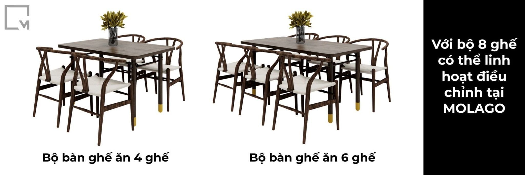 Chọn Bàn Ghế Ăn 4 Ghế, 6 Ghế Hay 8 Ghế Cho Gia Đình?