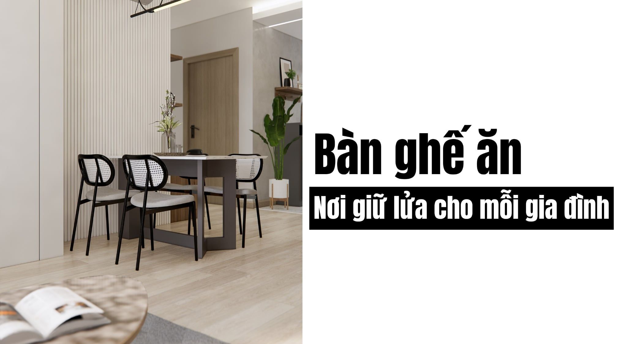 Các loại bàn ghế ăn đẹp và phổ biến