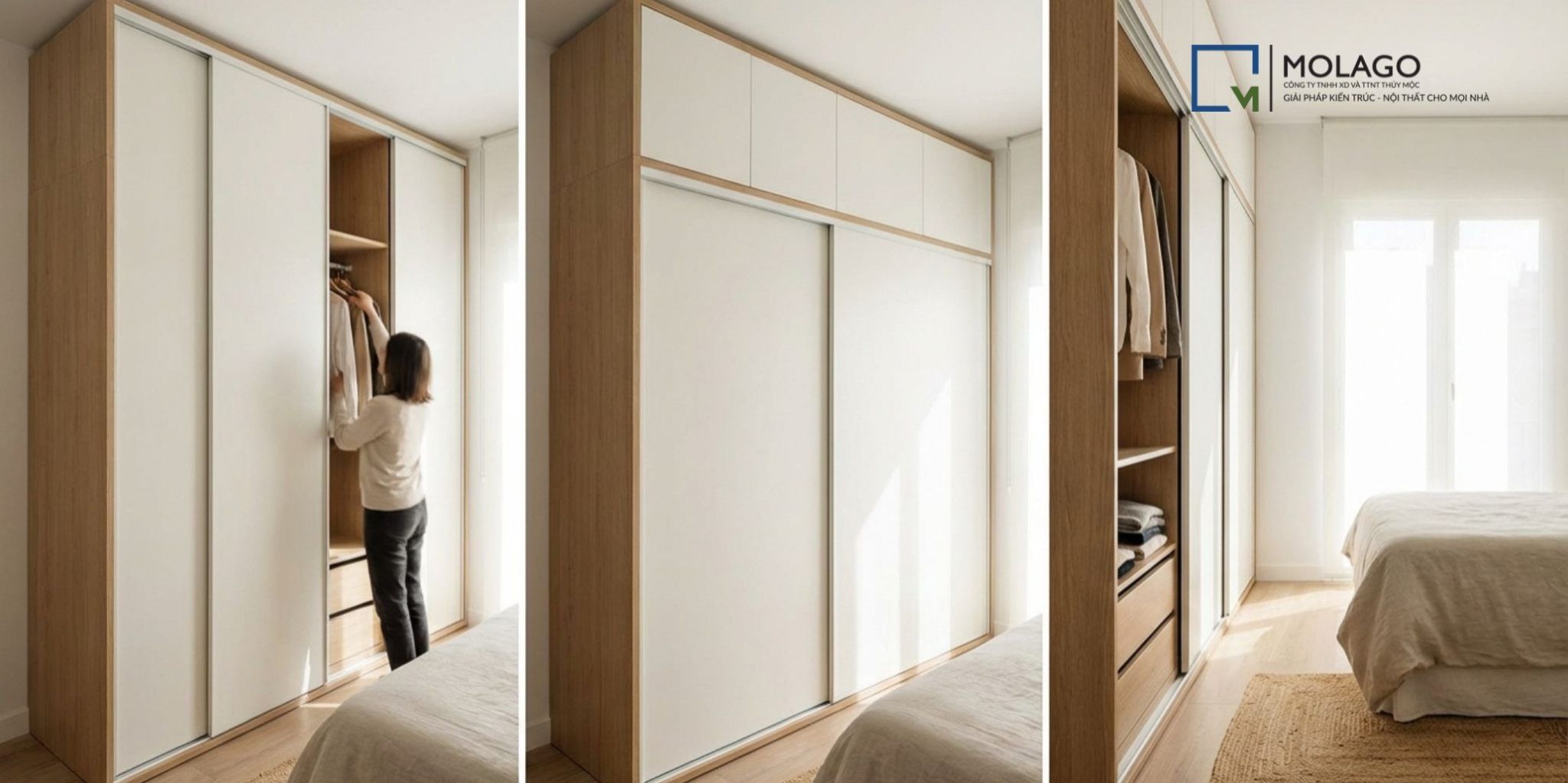 Kích Thước Tủ Quần Áo Phù Hợp Với Phòng Ngủ
