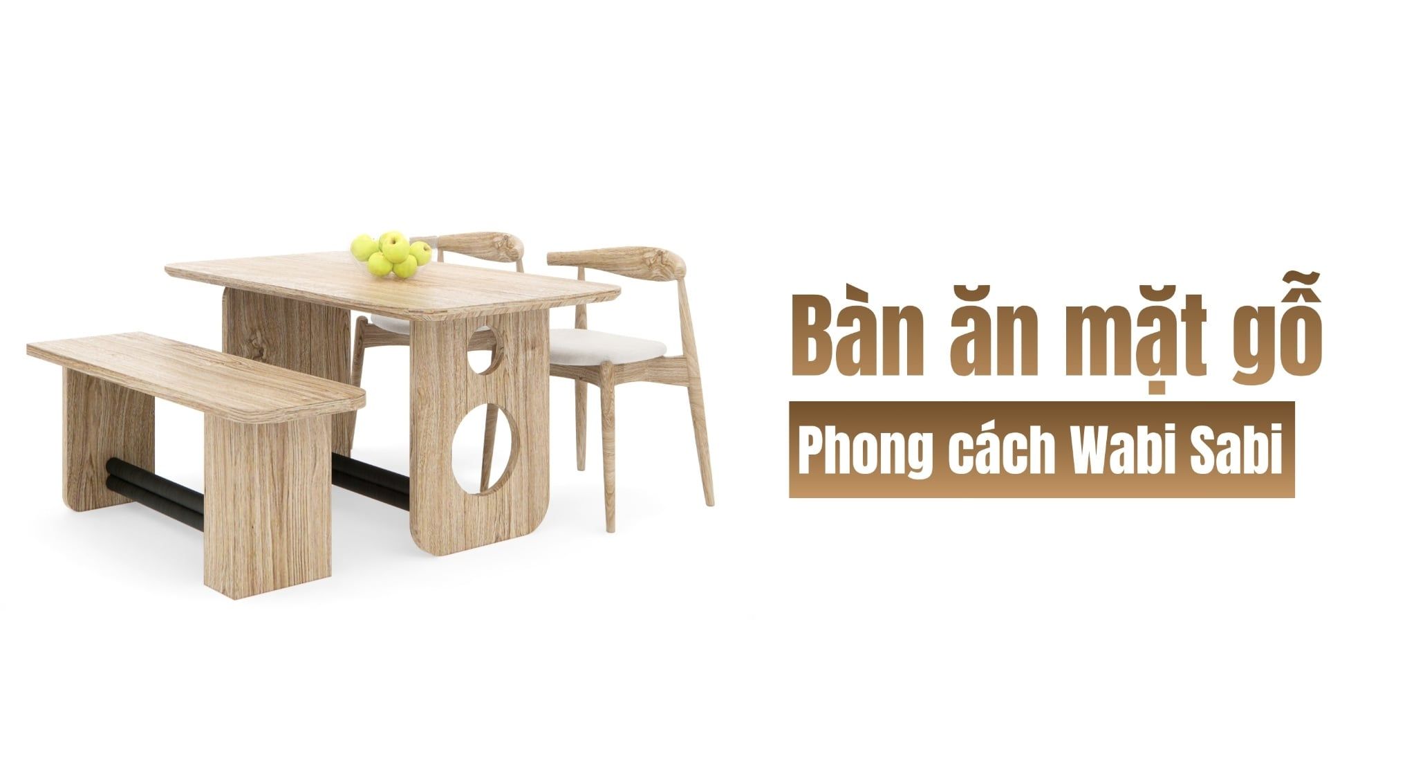 Nên chọn bàn ăn mặt đá hay mặt gỗ