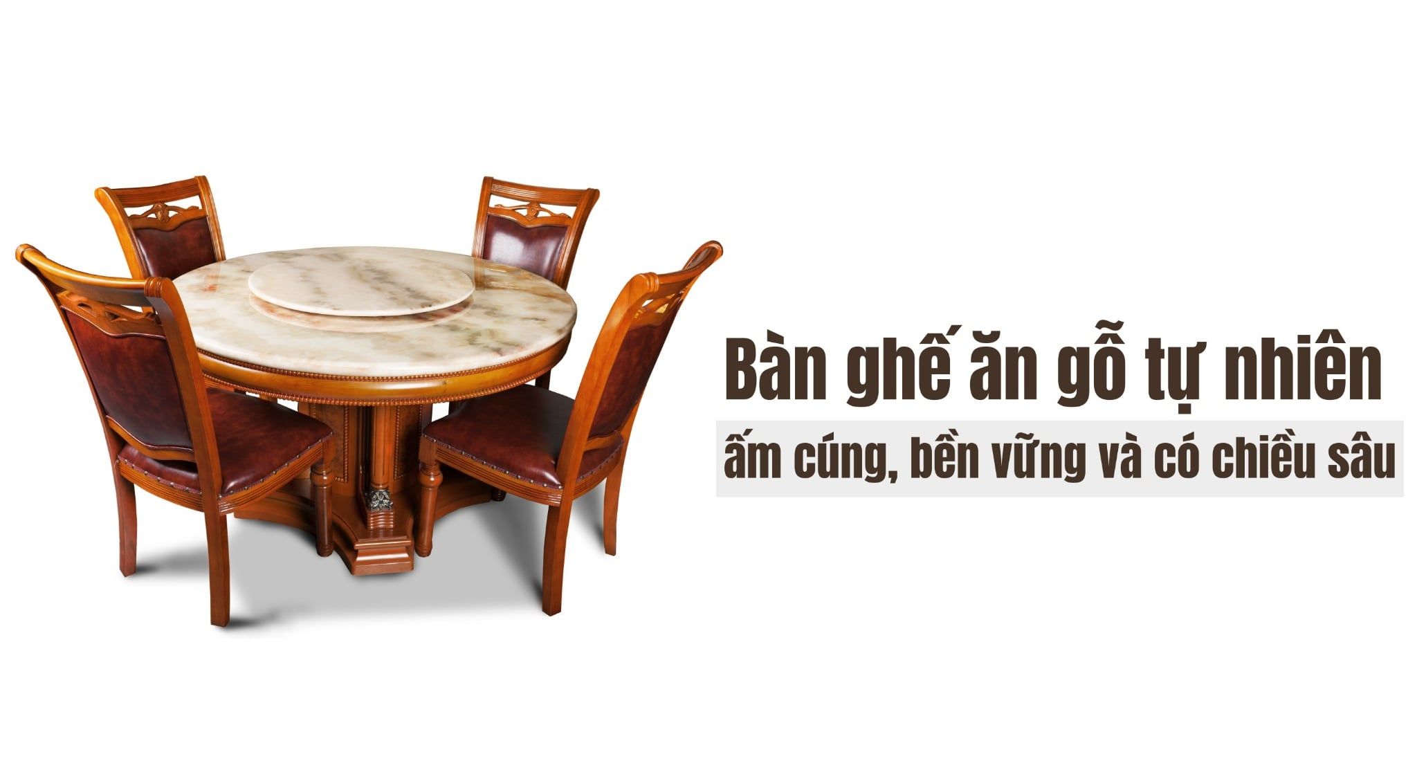 Chất liệu bàn ghế ăn được ưa chuộng hiện nay