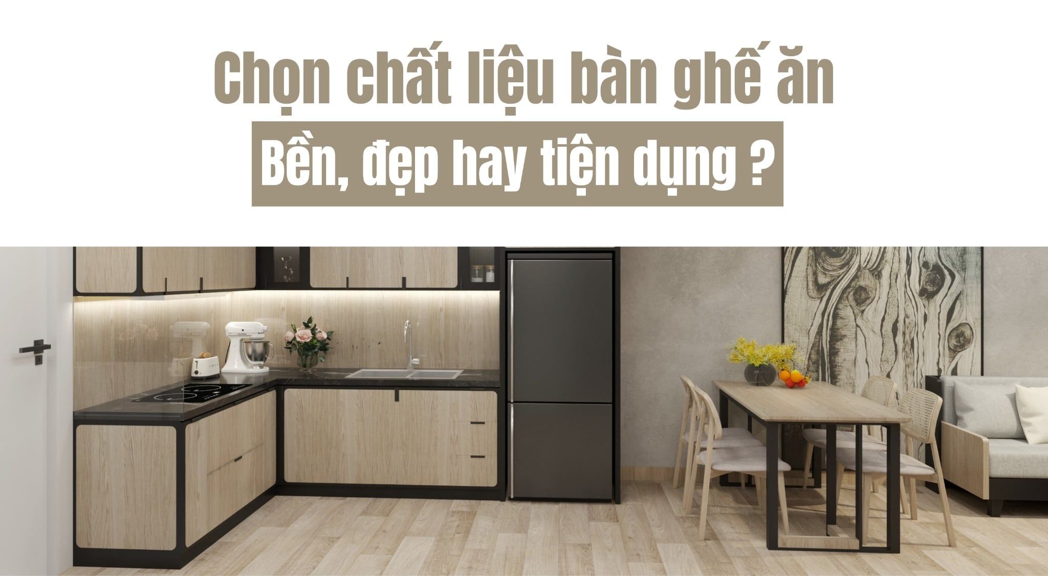 Các loại bàn ghế ăn đẹp và phổ biến