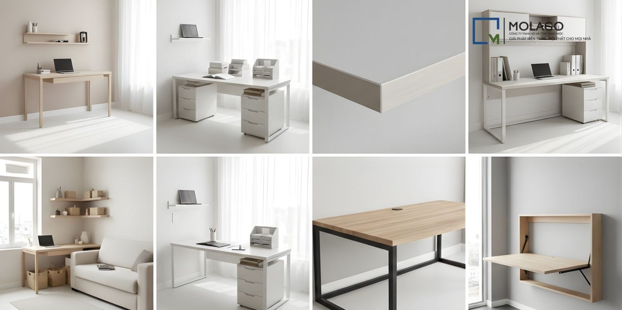 Phong Cách Bàn Làm Việc Đẹp Và Hiện Đại