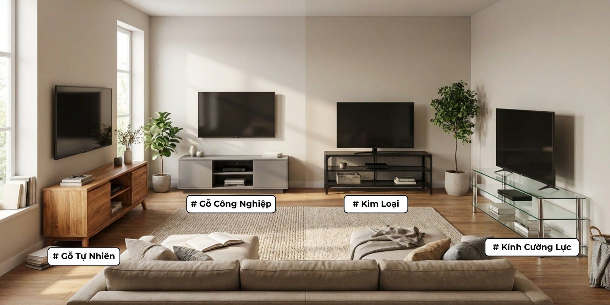 Kệ Tivi Là Gì? Vai Trò Trong Phòng Khách