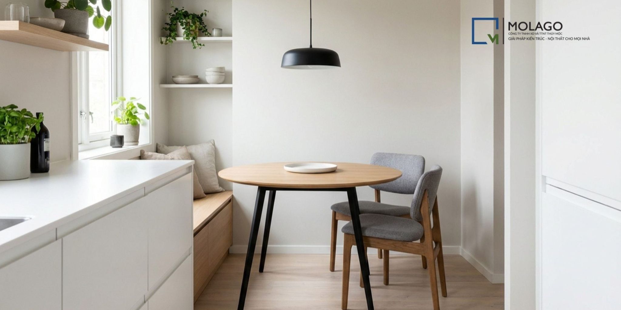 Bàn Ghế Ăn Cho Chung Cư Nhỏ Tối Ưu Không Gian