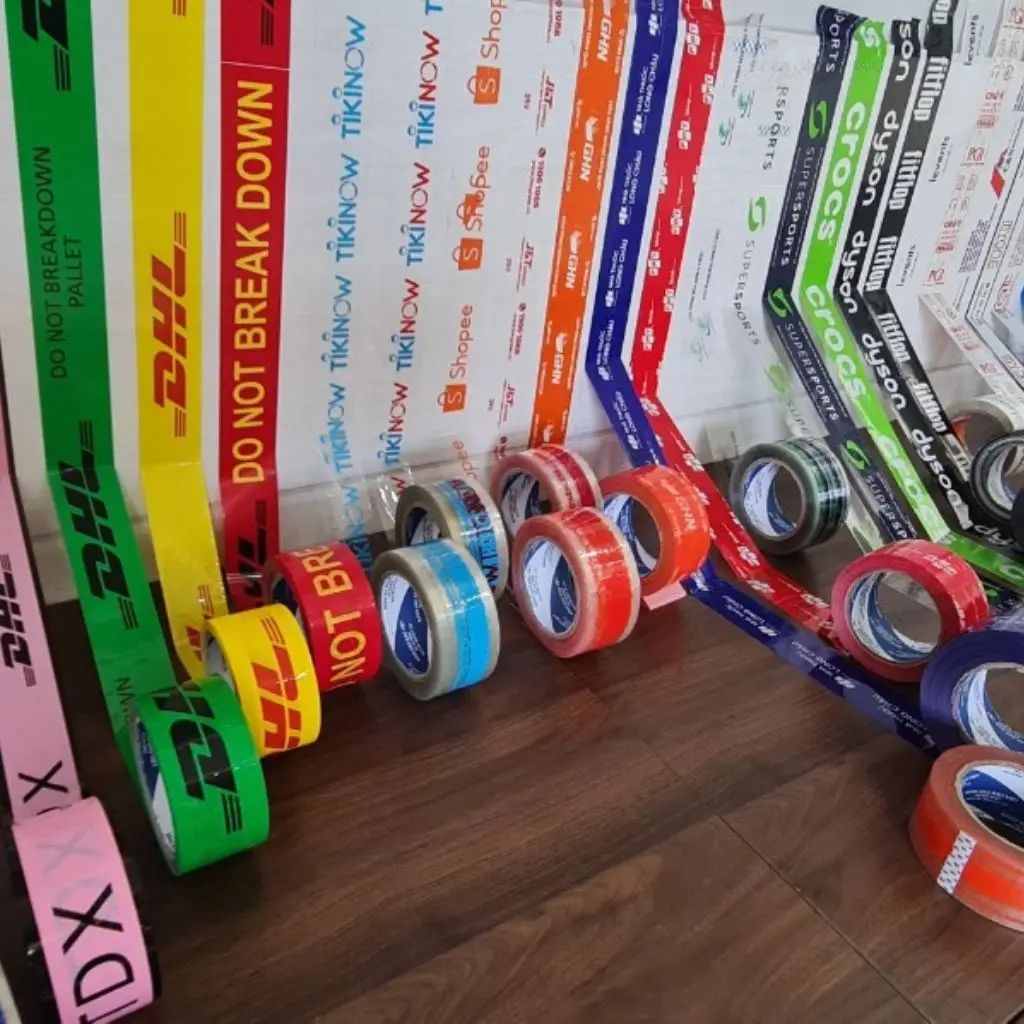 Băng keo in logo - Giải pháp sáng tạo để nâng tầm thương hiệu của bạn