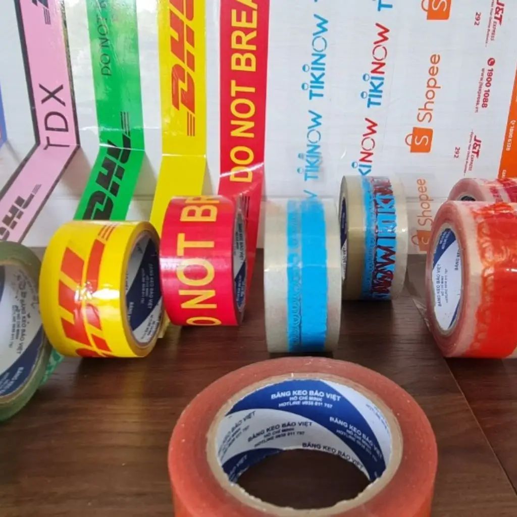 In băng keo logo số lượng ít - Giải pháp độc đáothương hiệu1