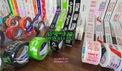 Băng keo in logo - Giải pháp quảng bá thương hiệu hiệu quả và độc đáo số 1