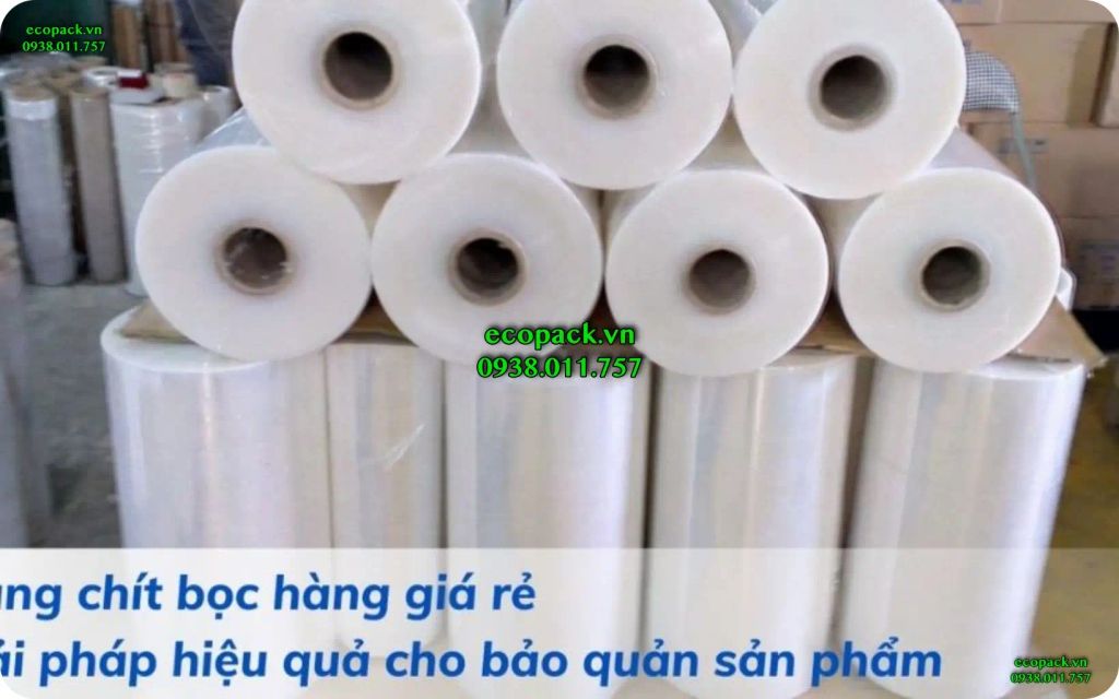 Cuộn PE quấn hàng - Giải pháp bảo vệ hàng hóa hiệu quả và tiết kiệm số 1