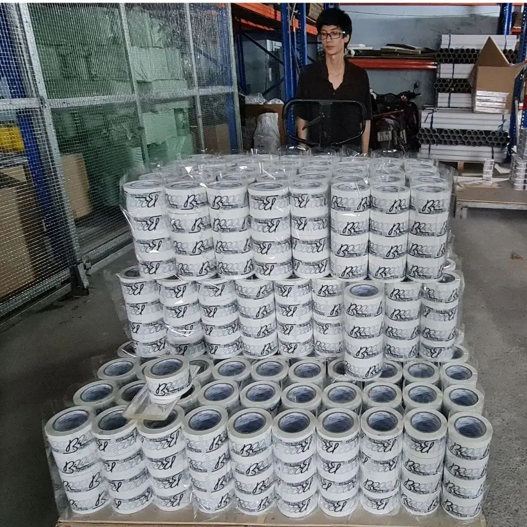 Băng dính in logo - Ý tưởng sáng tạo của thương hiệu bạn