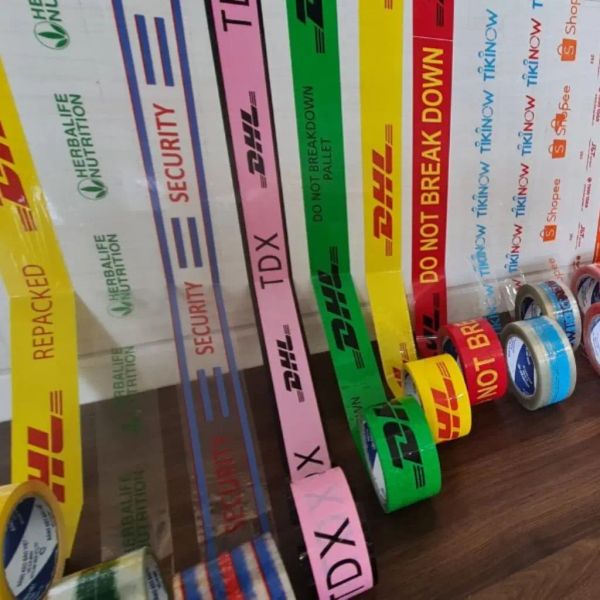 Băng dính in logo – Giải pháp sáng tạo giúp nâng cao thương hiệu doanh nghiệp