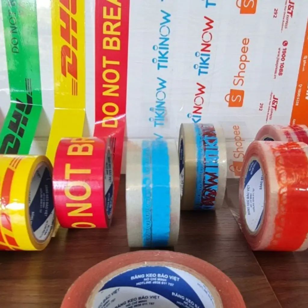 Băng keo in logo - Giải pháp sáng tạo cho thương hiệu của bạn