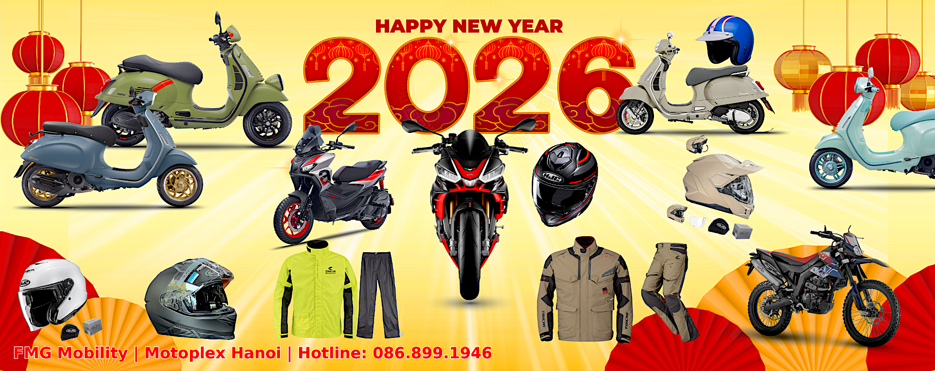 Ưu Đãi Đồ Bảo Hộ | Phụ Kiện Vespa | Piaggio | Aprilia | Moto Guzzi