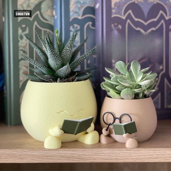 in 3d chậu trồng cây mini theo yêu cầu