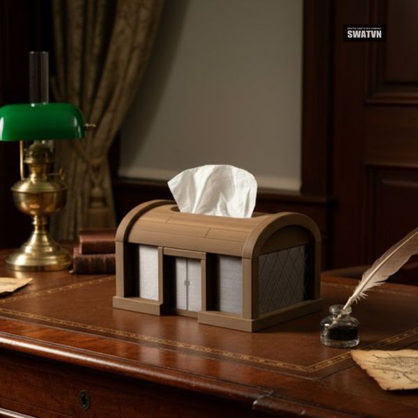 in 3d hộp đựng khăn giấy theo phong cách cá nhân