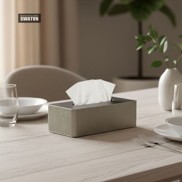 in 3d hộp đựng khăn giấy