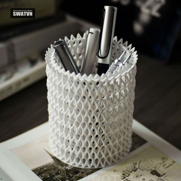 lọ đựng bút văn phòng in 3D
