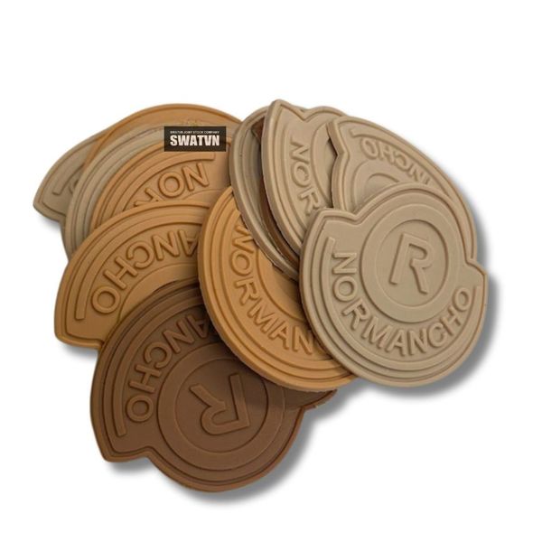 logo cao su ép chìm